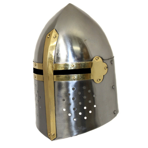 Medieval Sugarloaf Armor Helmet ~ Medieval Age Armor Helmet - Length ...