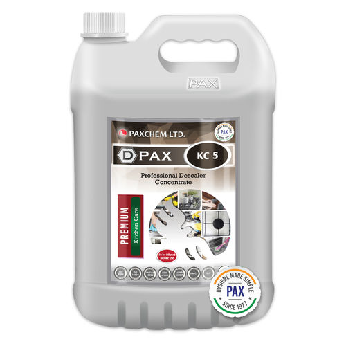 Premium Quality Fast-Acting Cleaner With Advanced Non-Corrosive & Non-Toxic Formula. D-Pax Kc 5 - Professional Descaler Concentrate