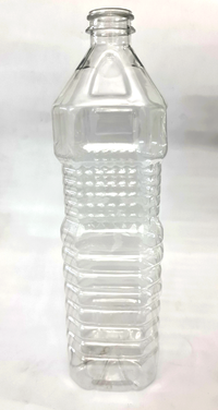 Edible Oil Transparent PET Bottle - Square