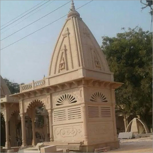 Handcrafted Sandstone Temple