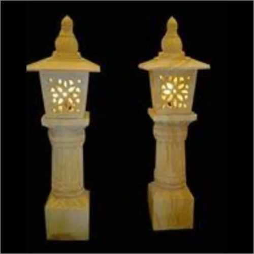 Stone Garden Lamp