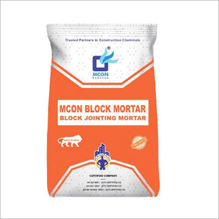 Mcon Block Mortar Application: Industrial