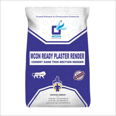 Mcon Ready Plaster Render Application: Industrial