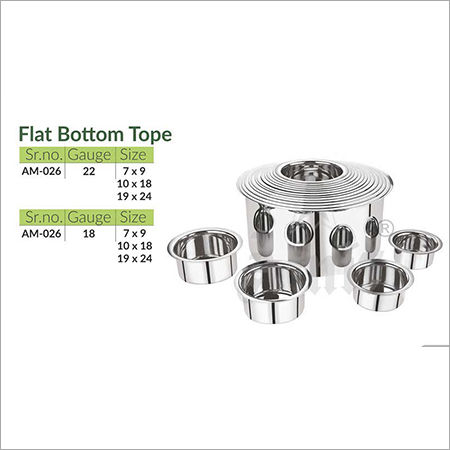 Flat Bottom Tope