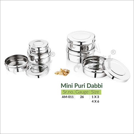 Mini Puri Dabbi