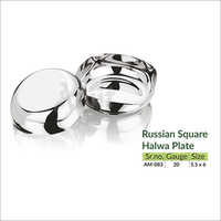 Russian Square Halwa Plate