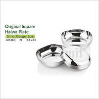 Original Square Halwa Plate