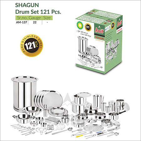 Shagun Drum Set 121 Pcs