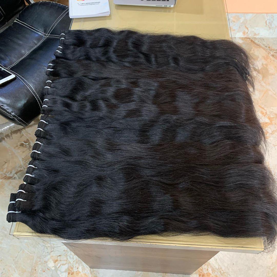 INDIAN VIRGIN LONG HUMAN HAIR EXTENSIONS