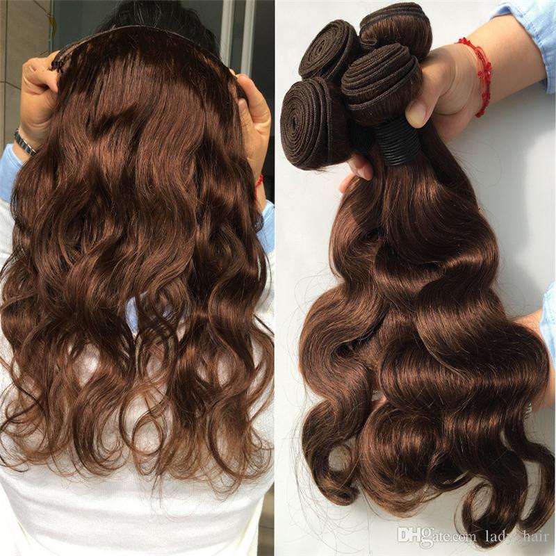 Natural Remy Virgin Dark Brown Human Hair