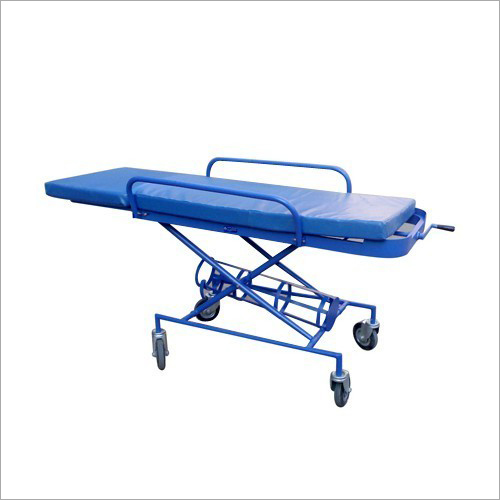 Blue Patient Trolley