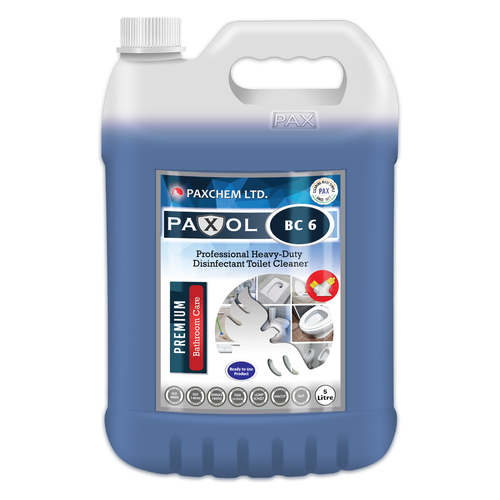 Paxol Bc 6 - Professional Heavy-Duty Disinfectant Toilet Cleaner Size: 5 L