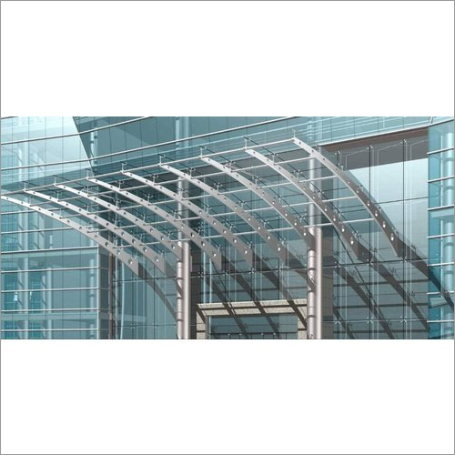 Stainless Steel Glass Canopy