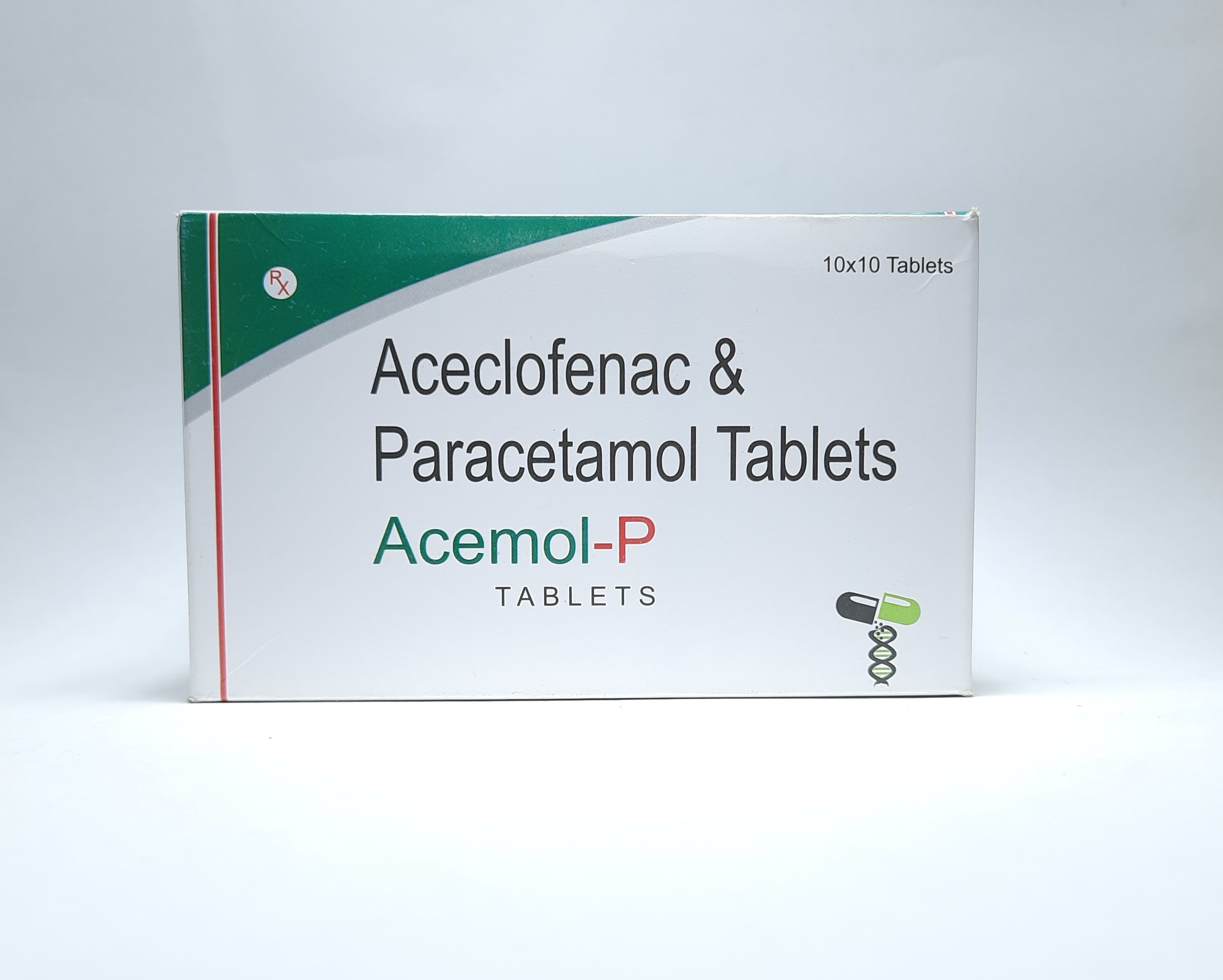 Aceclofenac And Paracetamol Tablets