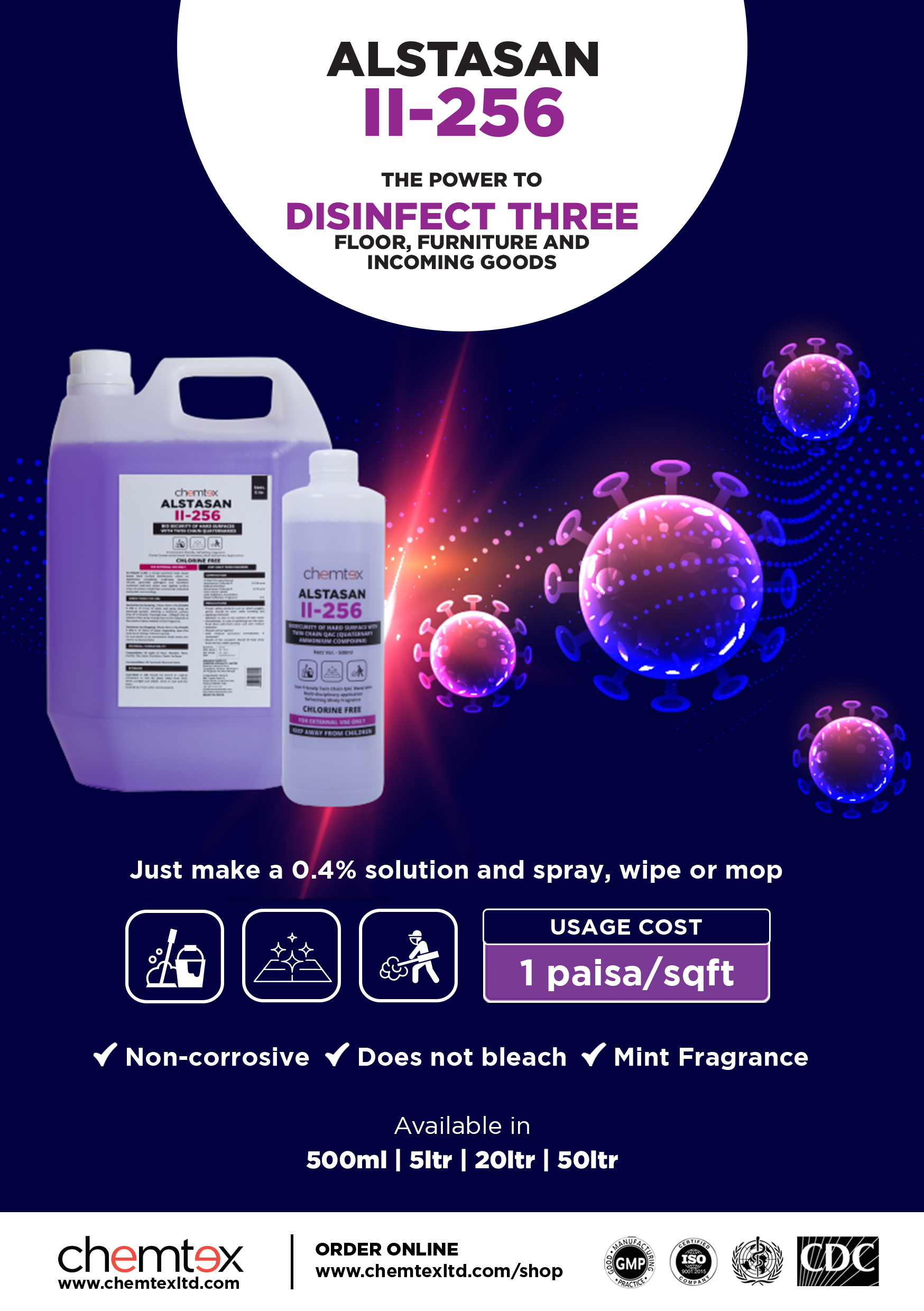 Hard Surface Cleaner and Disinfectant