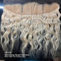 HIGH DIGITAL THIN BLONDE 613 HD LACE FRONTALS , TRANSPARENT LACE