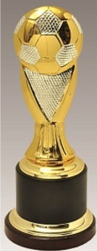 Soccer Golden Glossy Sports Trophy