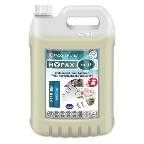 HyPax HC 35 - Professional Hand Sanitizer WHO Recommended Formulation