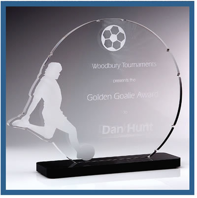 Glass Sports Trophy