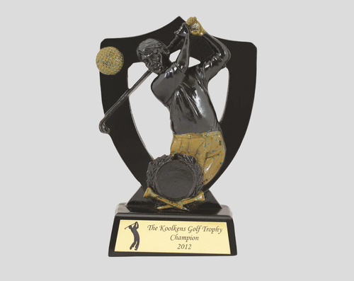 Scratch Resistant Polished Golf Award Trophy