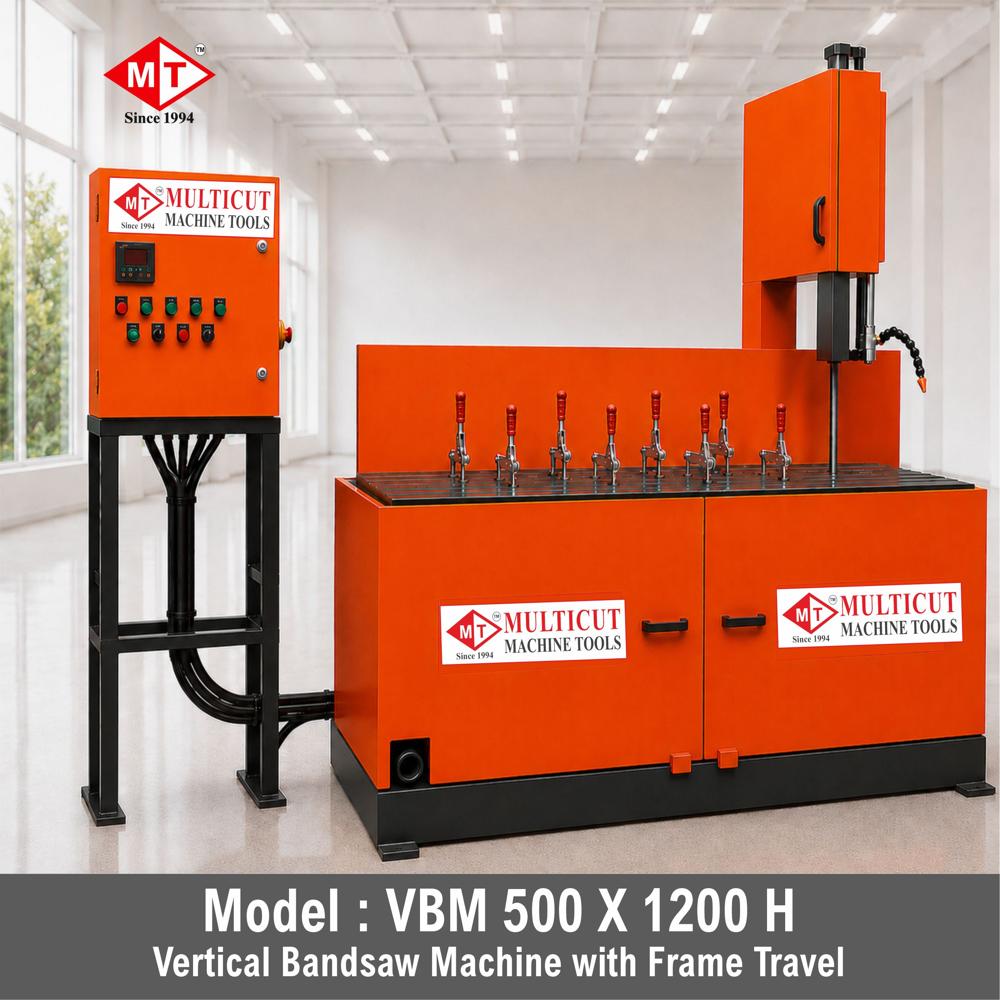 Vertical Bandsaw Machine - Capacity: 300 Kg/H Kg/Hr