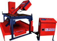 Tilting Frame Vertical Band Saw Machine