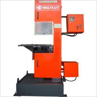 Vbm-150 Vertical Saws - Steel Material, 500 X 500 Mm Table Size, Red Color, 150 Mm Cutting Thickness, 3 Hp Electric Drive, Manual Control System