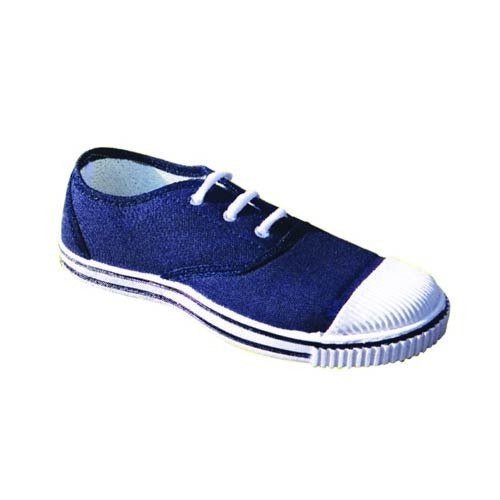 Blue Canvas Tennis Shoes