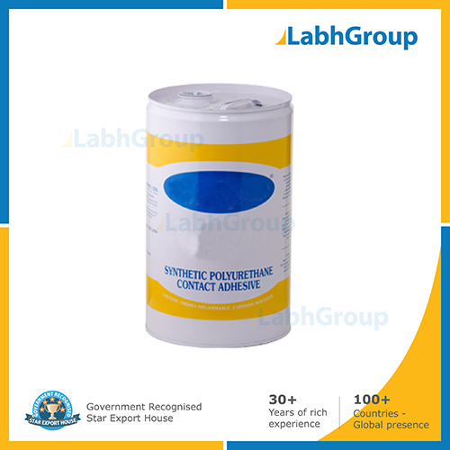 Polyurethane contact adhesive