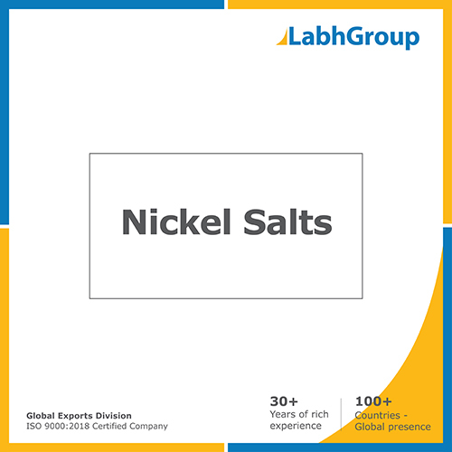Nickel salts By LABH PROJECTS PVT. LTD.