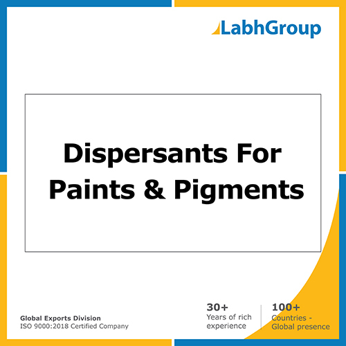 Dispersants for paints & pigments