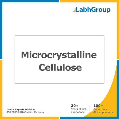 Microcrystalline cellulose By LABH PROJECTS PVT. LTD.