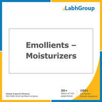 Emollients - Moisturizers