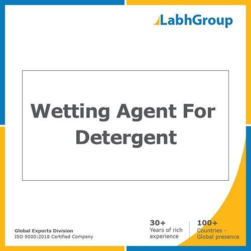 Wetting agent for detergent