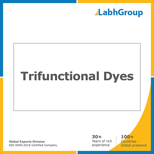 Trifunctional Dyes
