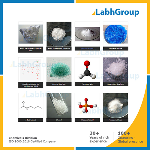 Chemicals for agriculture industries