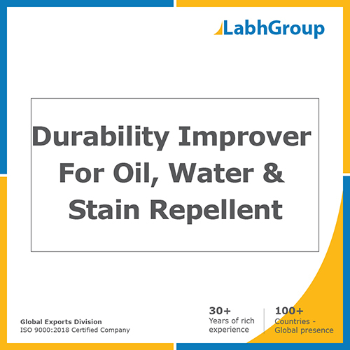 Durability improver for oil, water & stain repellent