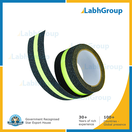 Anti skid glow line tape