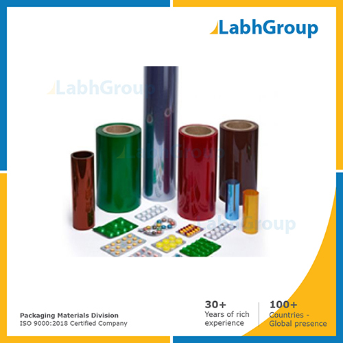 PVC - PVDC films for pharmaceuticals medicine packaging