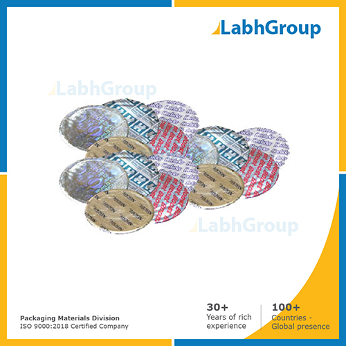 Printed induction selaing wads for pharmaceutical bottles By LABH PROJECTS PVT. LTD.