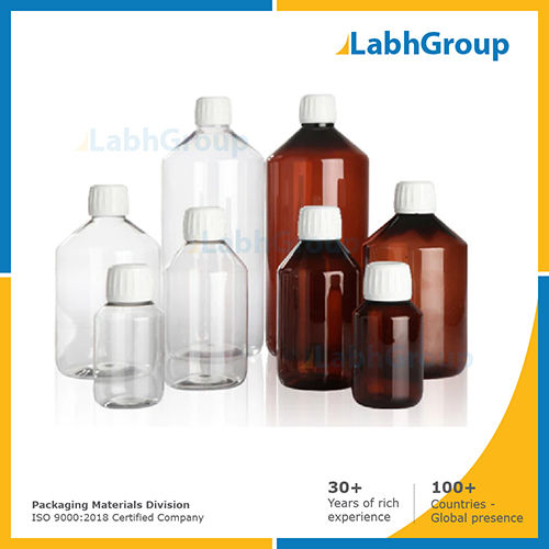 Pet Plastic Bottle For Pharmaceutical Medicine Packaging