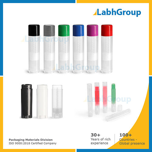 Plastic Tubes And Containers For Lip Balm Packaging