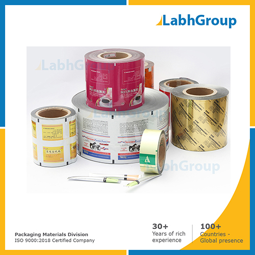 Printed flexible material for pharmaceuticals medicine packaging
