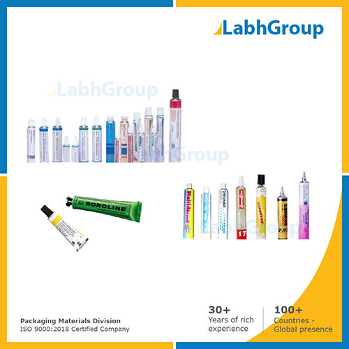 Printed aluminium tubes for pharmaceuticals medicine packaging