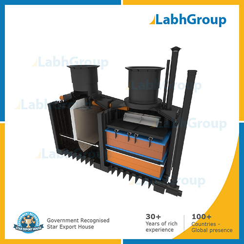 Plastic Underground Domestic Waste Water Plant