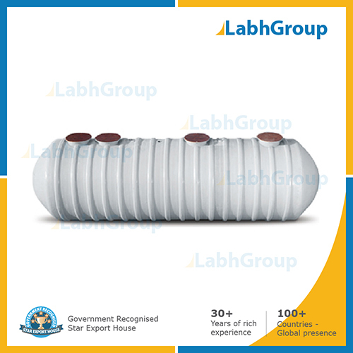 FRP underground anaerobic septic tank