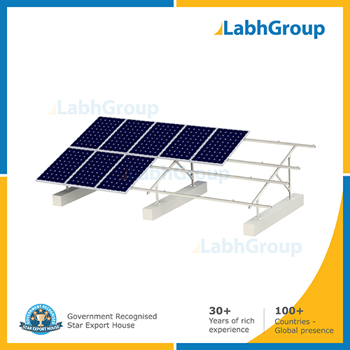 Solar panel fixed structure
