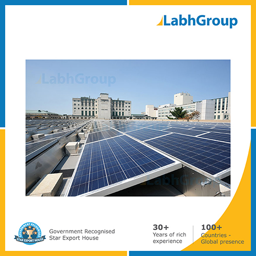 Solar panels for hospitals