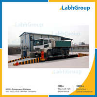 Pitless type weighbridge for transport vehicle