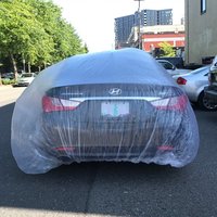 plastic car cover